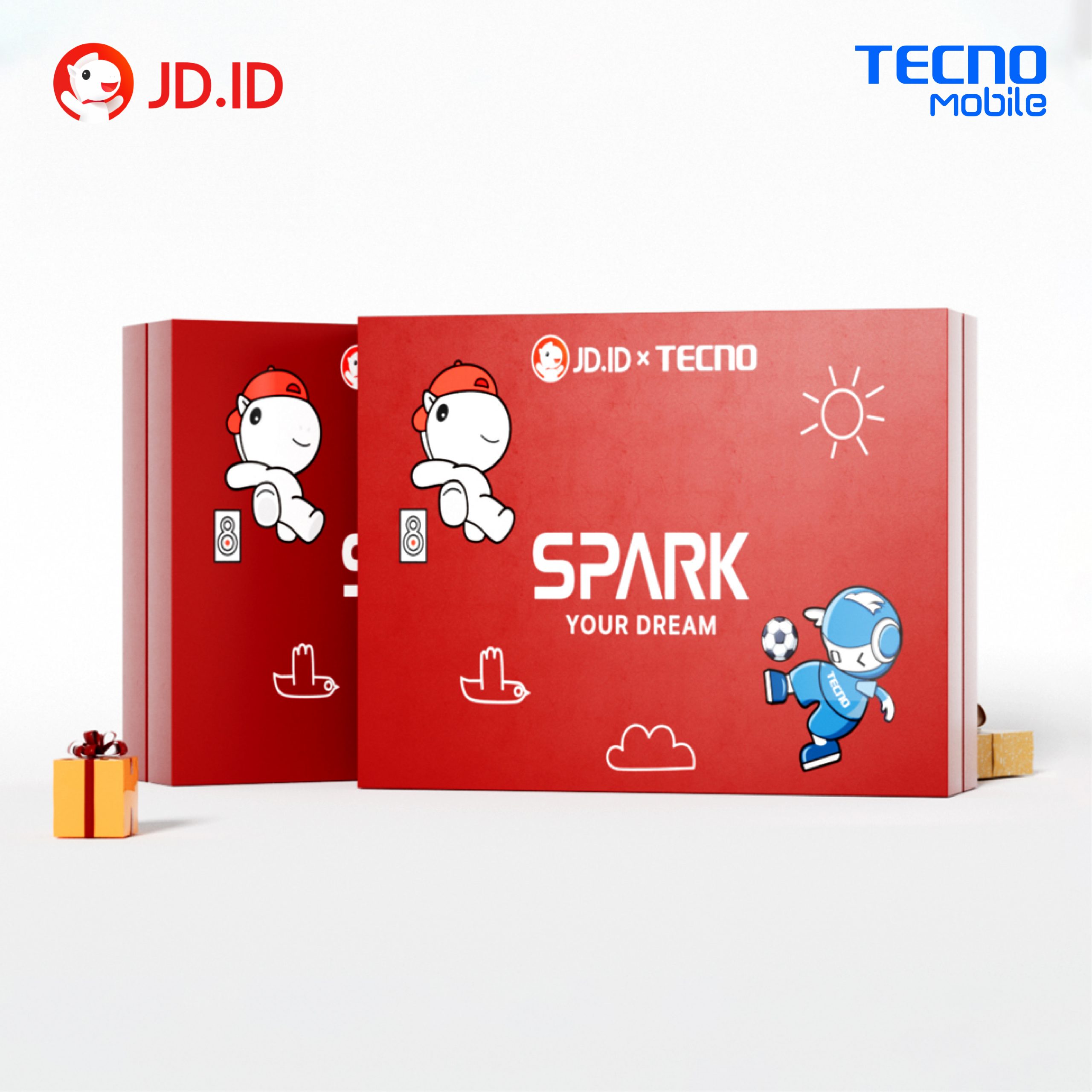 TECNO Spark 7 Limited Special Box Rilis di JD.ID