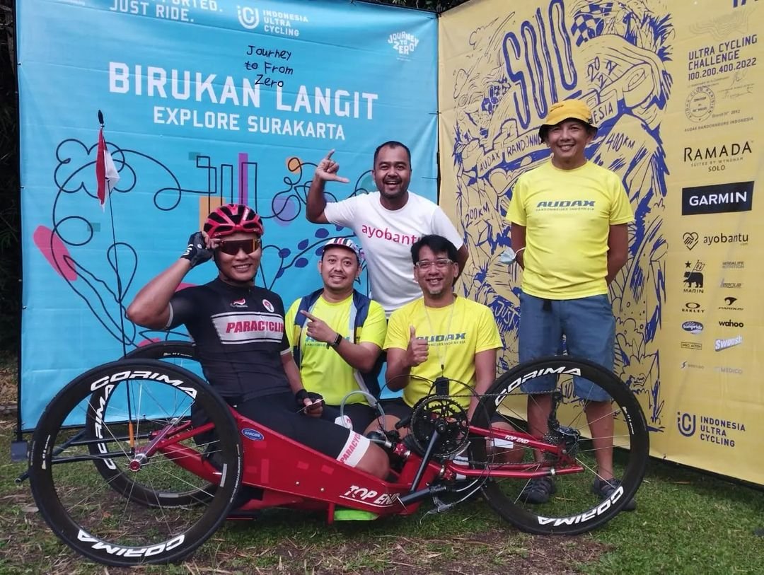 Audax Randonneurs Indonesia & Ayobantu Berkolaborasi di Ultra Cycling