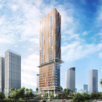 Gambar TwoSenopati yang mendapatkan penghargaan sebagai Best Upper Condo Architectural Design